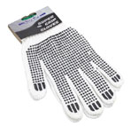 cotton grip gloves